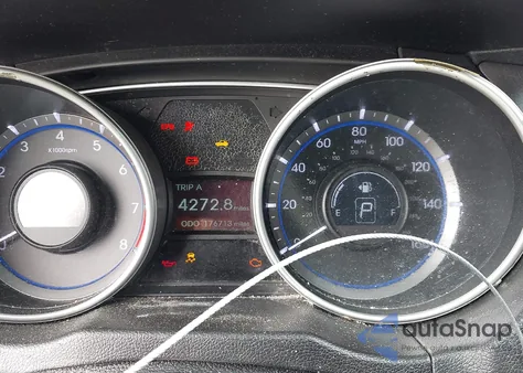 2011 Hyundai Sonata Gls z USA, uszkodzony, nr VIN 5NPEB4ACXBH270682